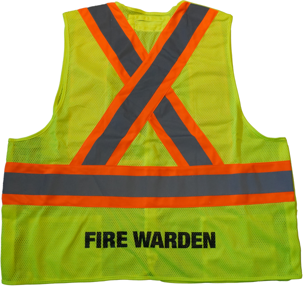 Fire marshal 2025 hi vis vest