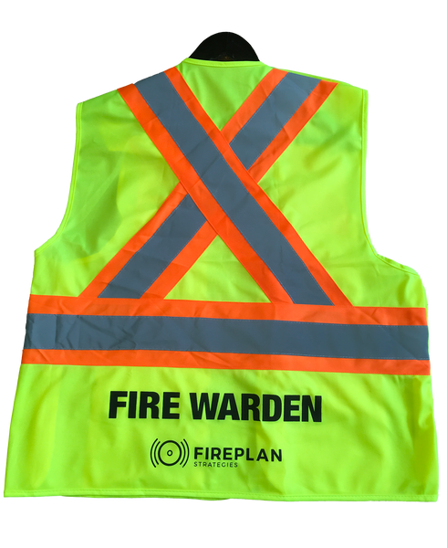 Fire department 2025 reflective vest