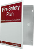 Fire Safety Plan Box - Front Open