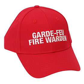 Bilingual Fire Warden Hat